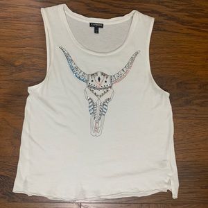 Sleeveless top, muscle tee top, design muscle tee